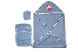 Towel Set for Babies, 5 Pieces, A2703, Pink