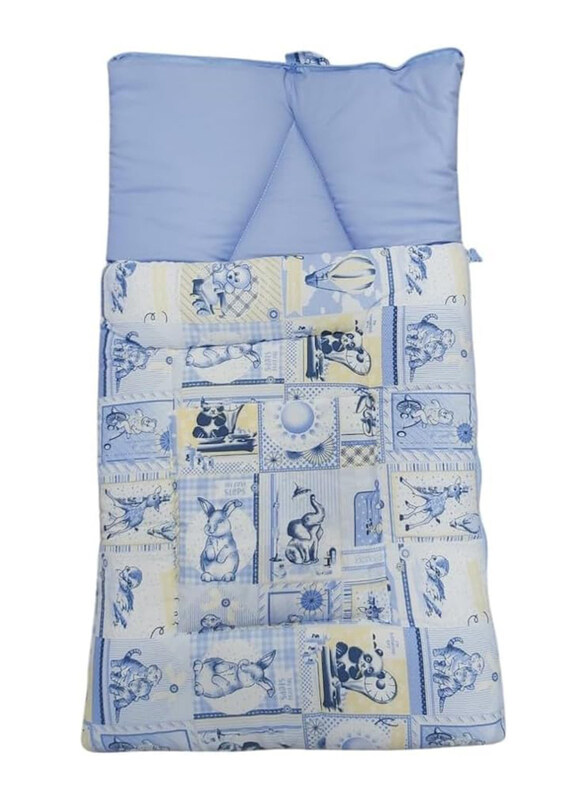 

Rikang Baby Animal Printed Nest Sleeping Bag, Blue