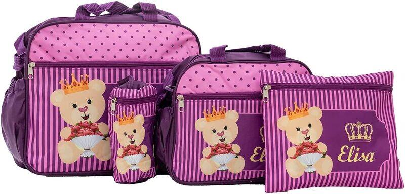 Nursery Bag Set, 4 Pieces, Pink