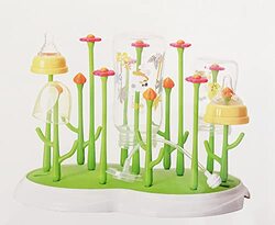 Baby Garden Bottle Drying Rack, Green