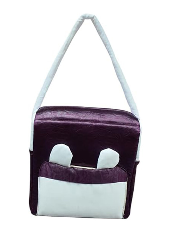 

Rikang Baby Diaper Bag, Purple and Brown, Shoulder Strap, Purple