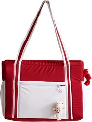 Mommy Bag with Pockets, Red