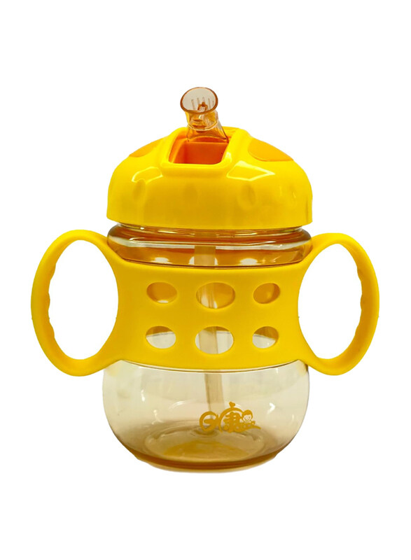 

Rikang 330ml Drinking Straw Cup, Yellow