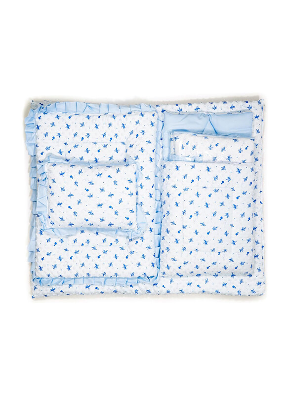

Rikang 5-Piece Baby Bedding Set, Blue
