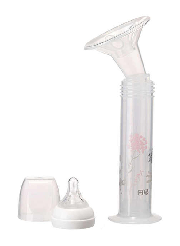 Manual Multi-function Syringe Breast Pump, Transparent