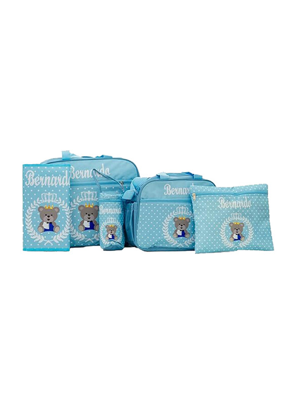 

Generic Ziryab Trading Baby Diaper Bag Set, 5 Pieces, Blue