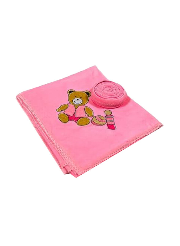 

Rikang Breathable Skin Friendly 100% Cotton Baby Wrapping Cloth, Newborn, Pink