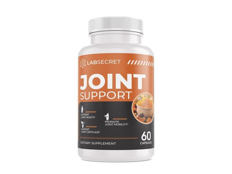 

Labsecret Joint Support - Dietary Supplement - Turmeric for Joint Health, Mobility & Comfort, 60 Capsules