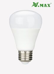 Vmax 12W E27 LED Bulb, White