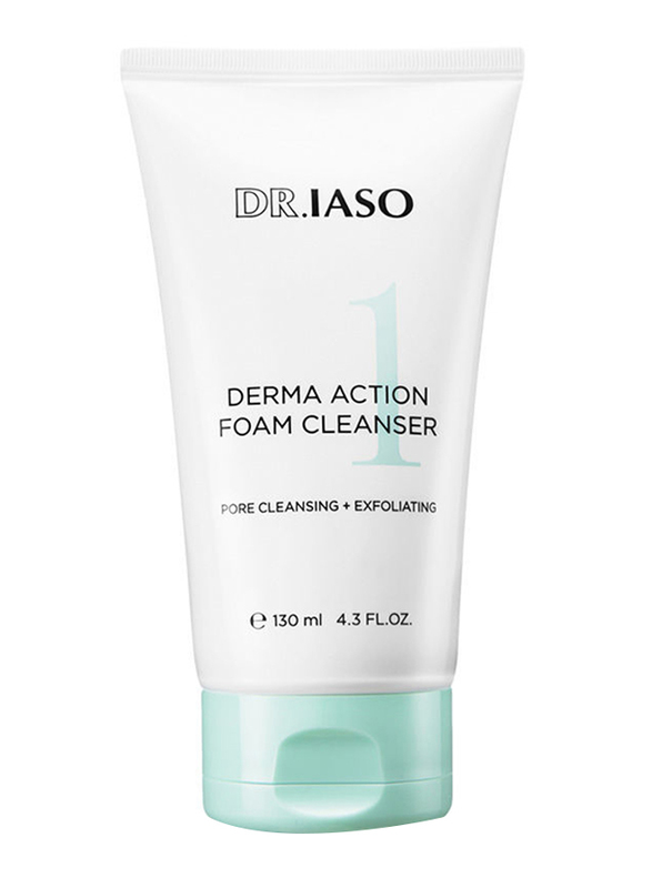 IASO Derma Action Foam Cleanser, 130ml