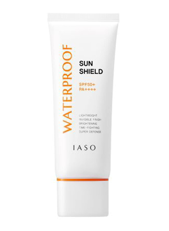 IASO Spf50+ Sun Shield Waterproof Sunscreen, 70ml