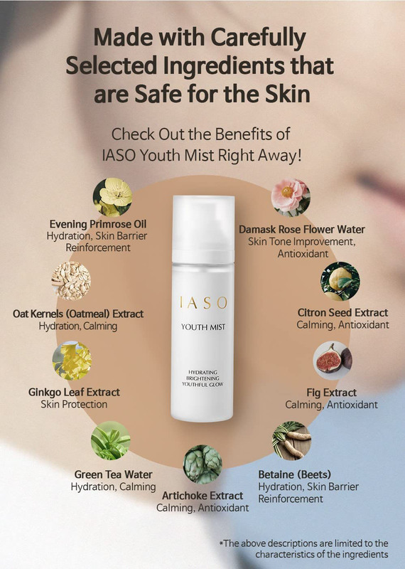 IASO Youth Fine Mist Spray, 100ml