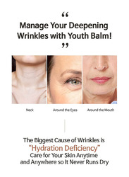 IASO Youth Balm Anti-Wrinkle Moisturising Multi Balm Stick, 10g