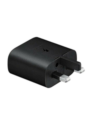 Samsung 25W UK Wall Charger, Black