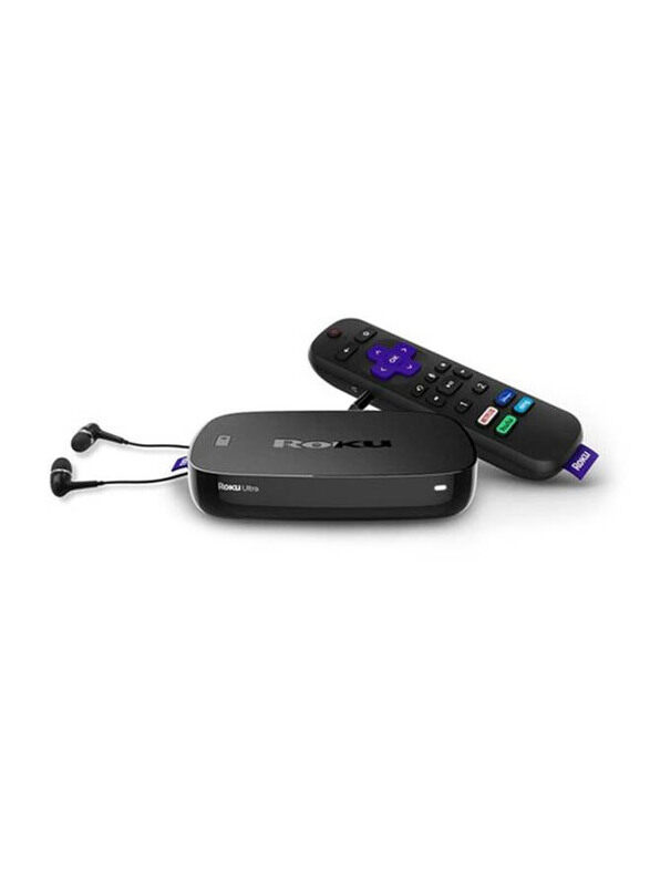 

Roku Ultra Streaming Media Player 4K/HD/HDR with Premium JBL Headphones, Black