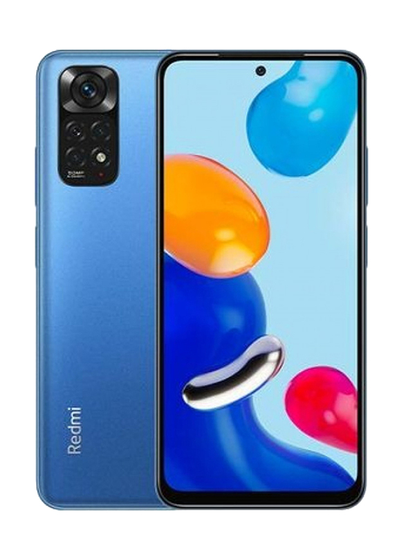 Xiaomi Redmi Note 11 128GB Coastal Blue, 6GB RAM, 4G LTE, Dual Sim Smartphone