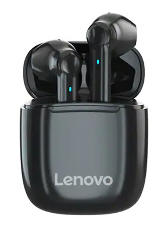 

Lenovo XT89 Wireless / Bluetooth Semi In-Ear Noise Cancelling Earbuds with 10mm Speaker Unit, Black