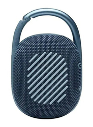 JBL Clip 4 Ultra-Portable Waterproof Speaker, Blue