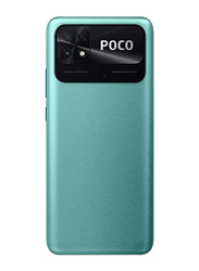 هاتف شاومي هاتف بوكو C40 سعة تخزين 64 غيغابايت جرين, بدون فيس تايم, ذاكرة وصول عشوائي 4 غيغابايت, الجيل الرابع ال تي اي, بشريحتين