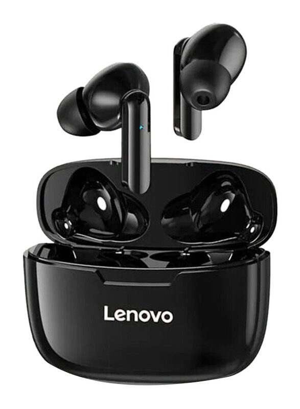 

Lenovo XT90 Wireless / Bluetooth In-Ear Noise Cancelling Earbuds with Charging Case, Black