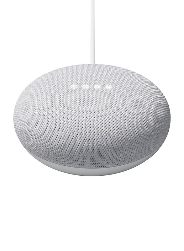 

Google Nest Mini Smart Bluetooth Speaker, Chalk