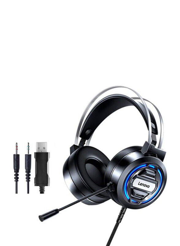 

Not Applicable Lenovo H401 Gaming Headset, Black