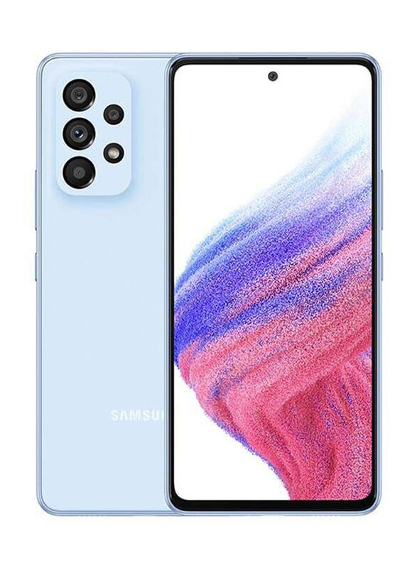 

Samsung Galaxy A53 128GB Blue, Without FaceTime, 6GB RAM, 5G, Dual Sim Smartphone