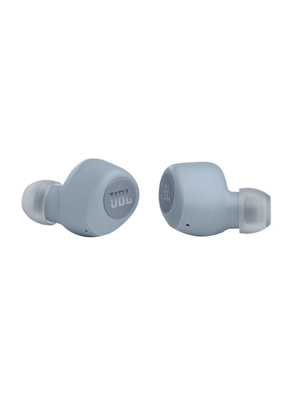 JBL Wave 100 True Wireless / Bluetooth In-Ear Headphones with Deep Powerful Bass and 20H Battery, Blue