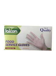 Falcon Vinyl Falcon Gloves Set, Large, 100 Pieces