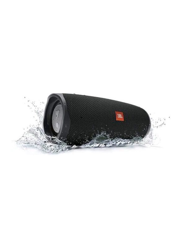 JBL Charge 4 Portable Bluetooth Speaker, Black