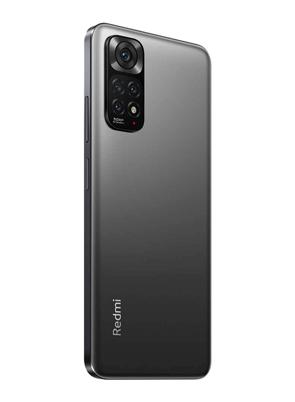 Xiaomi Redmi Note 11 128GB Graphite Grey, Without FaceTime, 4GB RAM, 4G LTE, Dual Sim Smartphone