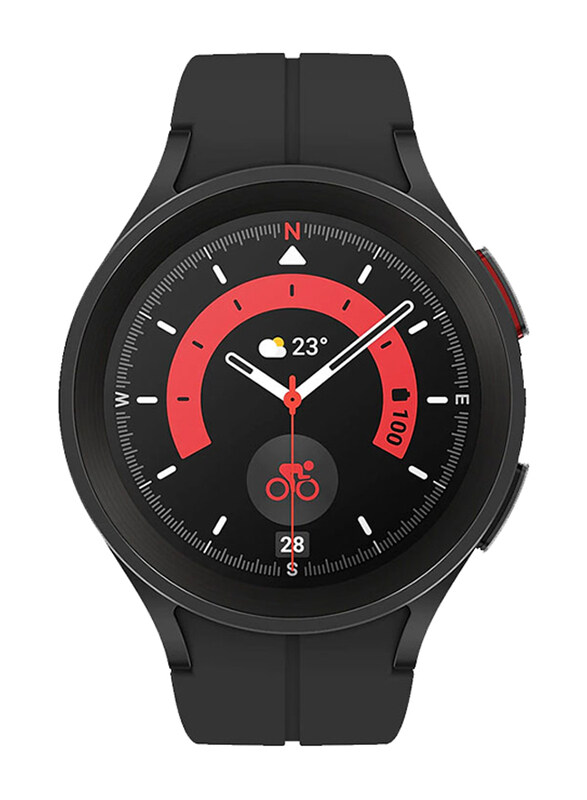 

Samsung Galaxy Watch5 Pro 45mm Smartwatch With GPS, Titanium Black