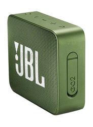 JBL Go2 Portable Bluetooth Speaker, Green
