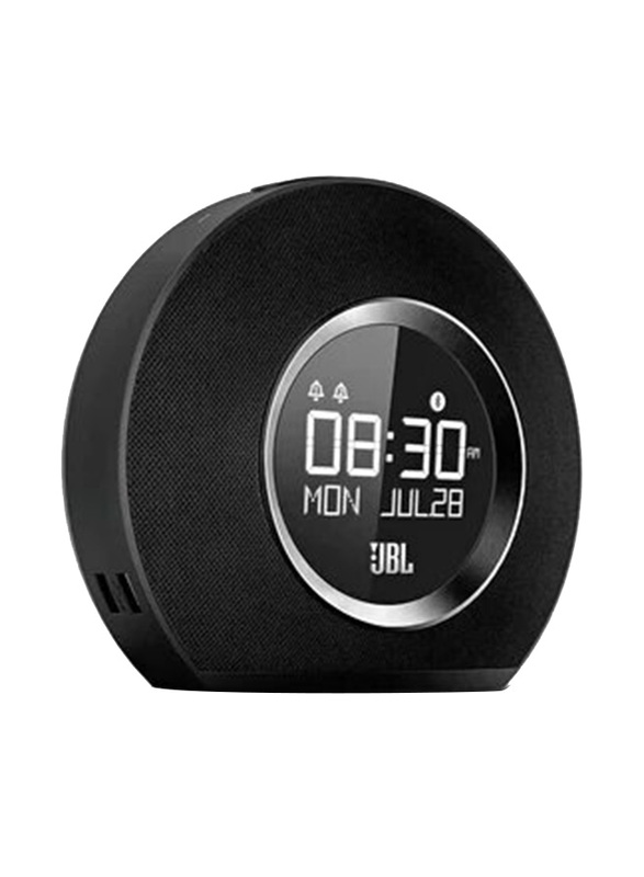 JBL Horizon 2 Bluetooth Clock Radio Speaker with FM Radio and DAB, Black