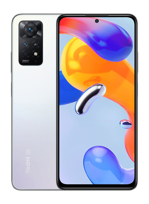 

Xiaomi Redmi Note 11 Pro 128GB Polar White, Without FaceTime, 8GB RAM, 5G, Dual Sim Smartphone