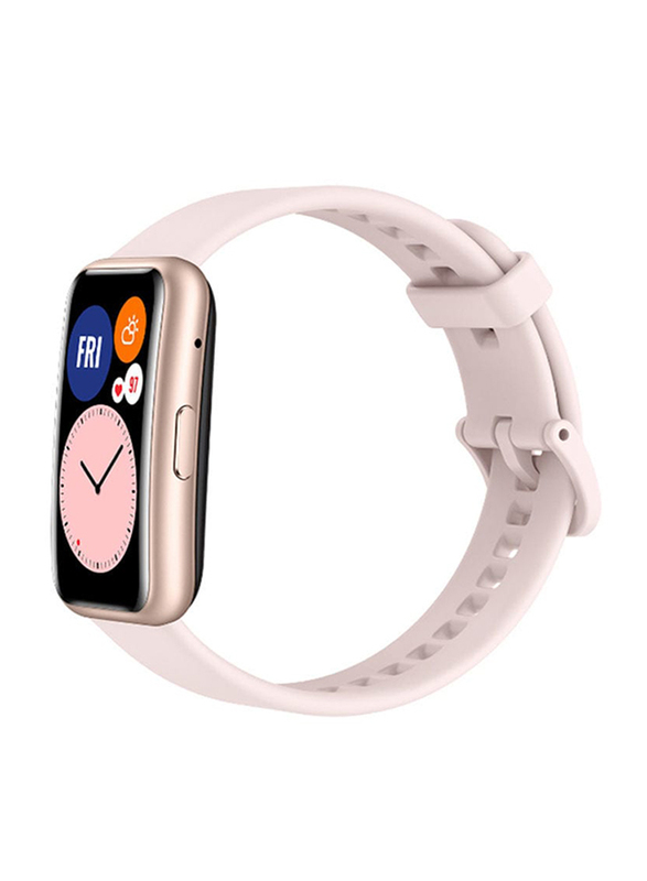 Huawei Fit 1.64 Inch Smartwatch with Amoled Display & GPS, Sakura Pink