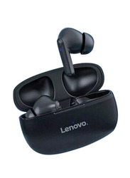 Lenovo HT05 Wireless In-Ear Noise Cancelling Earbuds with HD Mic, Black