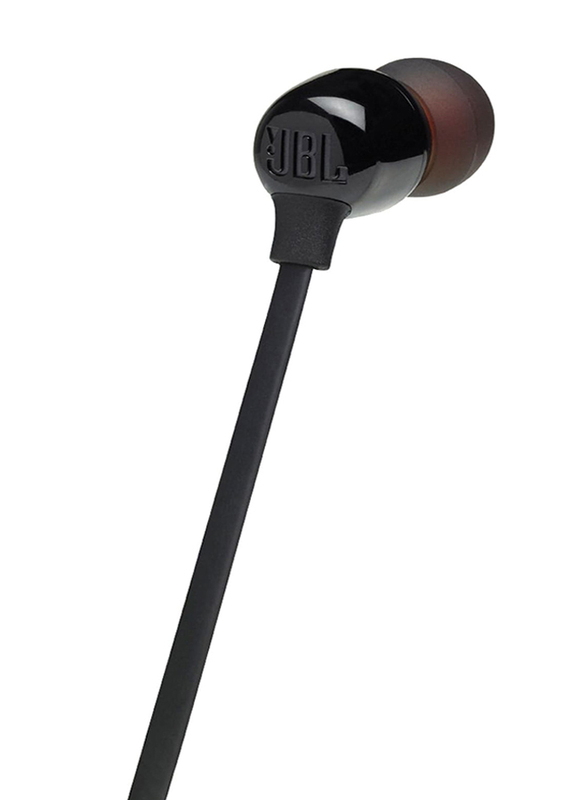 JBL Tune 125BT Wireless In-Ear 16 Hour Battery Neckband, Black