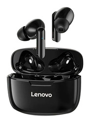 Lenovo XT90 Wireless / Bluetooth In-Ear Noise Cancelling Earbuds with Charging Case, Black
