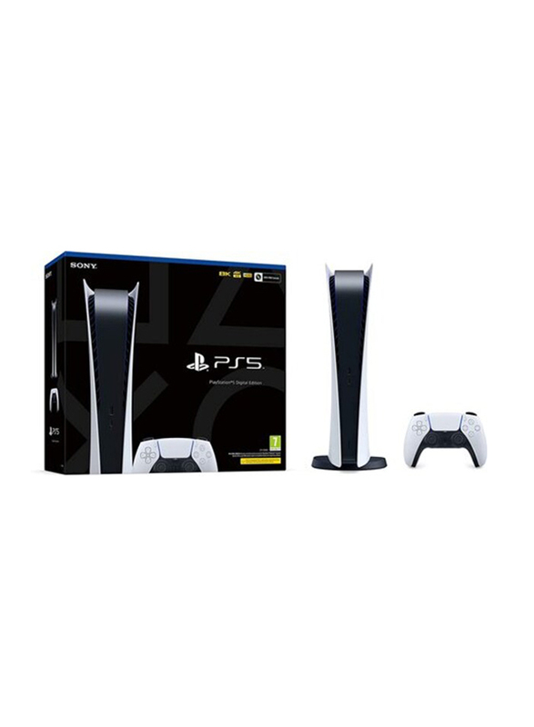 Sony PlayStation 5 Digital Edition Console, Grey/Black