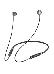 Lenovo HE06 Wireless / Bluetooth In-Ear Neckband Earphone, Black