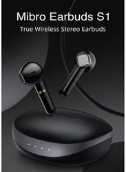 Mibro S1 True Wireless / Bluetooth In-Ear Noise Cancelling Earbuds, Black