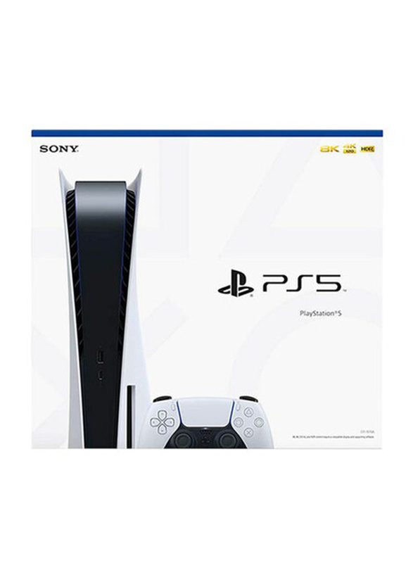Sony Playstation 5 Disc Edition Console With Extra Dual Sense Controller, Grey/Black