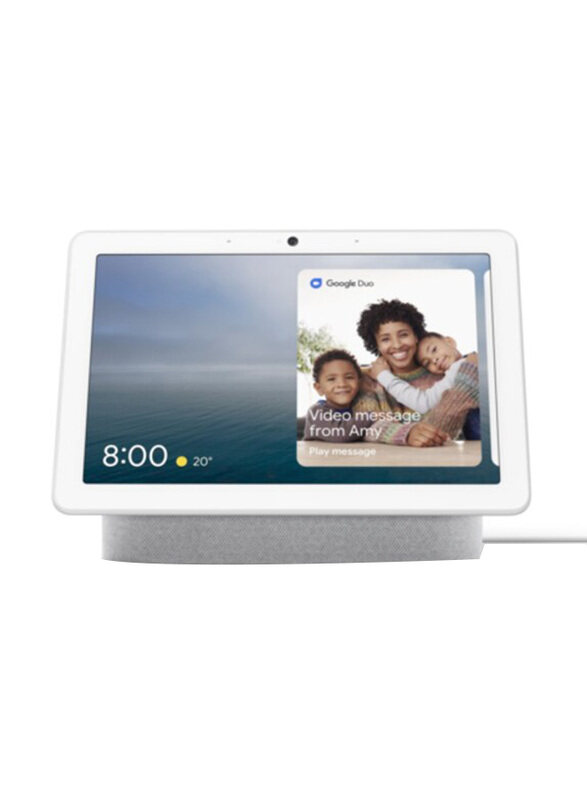 

Google Nest Hub Max Smart Display with Google Assistant, Chalk