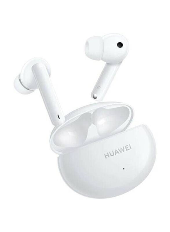 Huawei Wireless / Bluetooth In-Ear Noise Cancelling Freebuds 4I Ceramic Headset, White