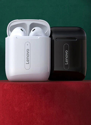 Lenovo X9 True Wireless In-Ear Noise Cancelling Earbuds, White