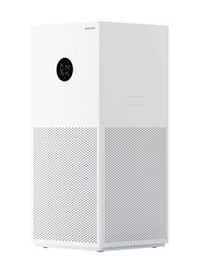 شاومي  4 لايت جهاز تنقية الهواء الذكي بشاشة تعمل باللمس ، أبيض