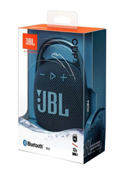 JBL Clip 4 Ultra-Portable Waterproof Speaker, Blue
