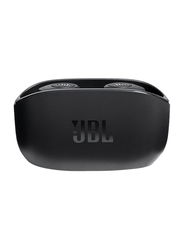JBL Wave 100 True Wireless / Bluetooth In-Ear Headphones with Deep Powerful Bass and 20H Battery, Black