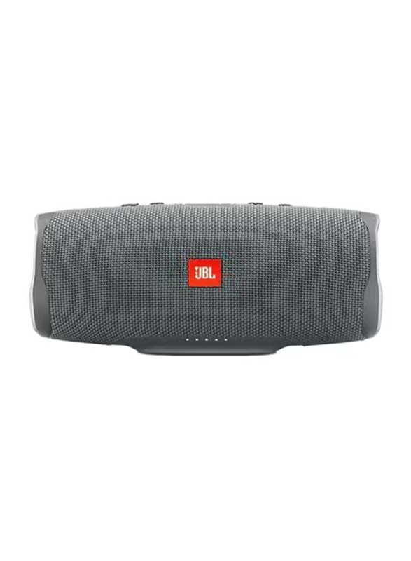 JBL Charge 4 Portable Bluetooth Speaker, Grey